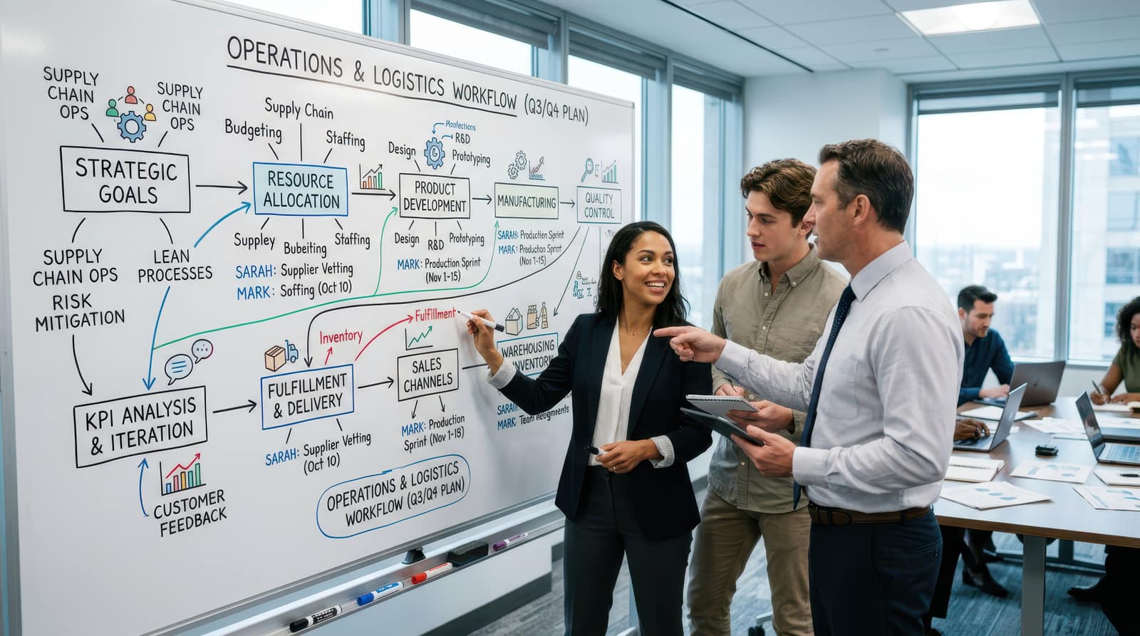Strategic boardroom collaboration